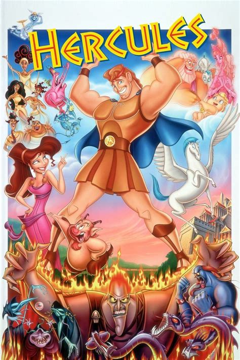 Hercules (1997) [1000 x 1500] | Filmes antigos da disney, Disney ...