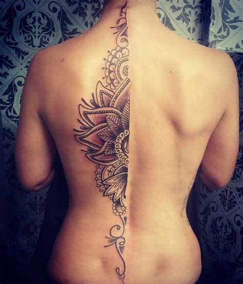 Mandala Back Tattoo