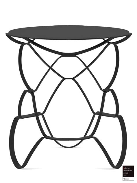 ROUND STEEL COFFEE TABLE LOLL S LOLL COLLECTION BY PULPO, URSULA L'HOSTE | DESIGN E27