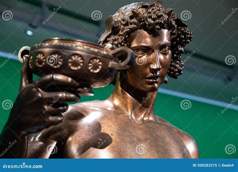 Copy of the Sculpture of Bacchus by Michelangelo Buonarroti Editorial ...