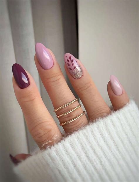 "21+ Gorgeous Mauve Nail Designs for a Chic and Youthful Look" - amazingmindscape.com