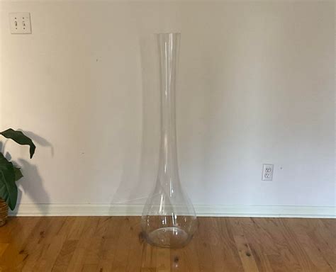Extra Large Clear Glass Floor Vases | tunersread.com