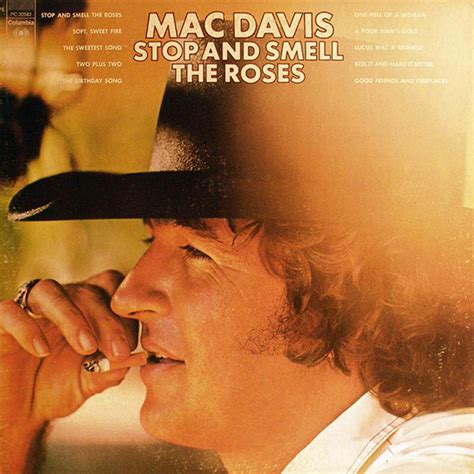 Mac Davis - Stop And Smell The Roses (1974, Vinyl) | Discogs