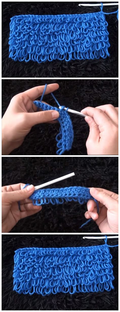 Crochet Loop Stitch - Learn to Crochet - Crochet Kingdom