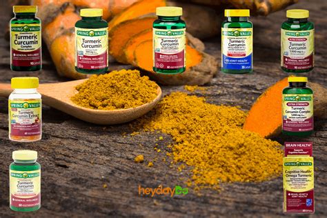 My Spring Valley Turmeric Curcumin Review (9 Different Products) - heydayDo.com