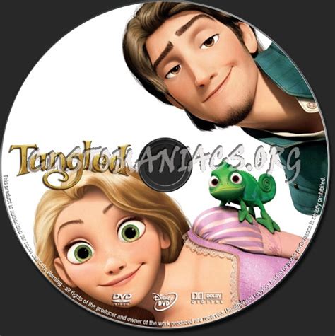 Tangled dvd label - DVD Covers & Labels by Customaniacs, id: 117657 free download highres dvd label