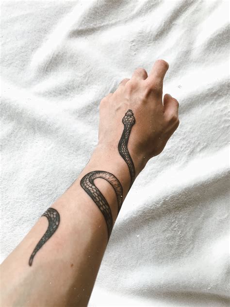 Snake Tattoo Placement