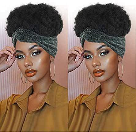 Amazon.com : short afro hairstyles headbands | Short afro hairstyles ...