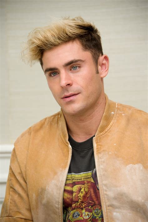 Zac Efron Platinum Blonde Hair 2019 | POPSUGAR Beauty UK