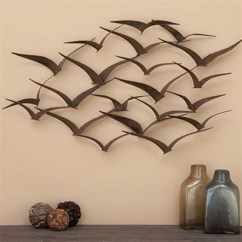 Birds Wall Décor #affiliate | Modern metal wall art, Flying birds wall ...