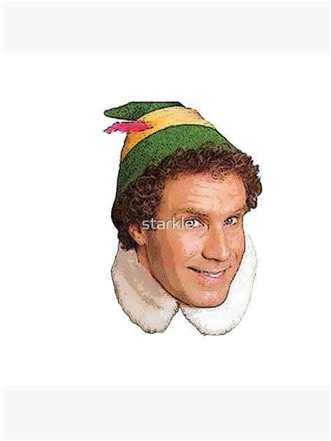 "Buddy the Elf / Will Ferrell / Christmas Movie " Art Print for Sale by starkle | Redbubble