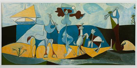 Pablo Picasso poster : The Joy of Living, 1945