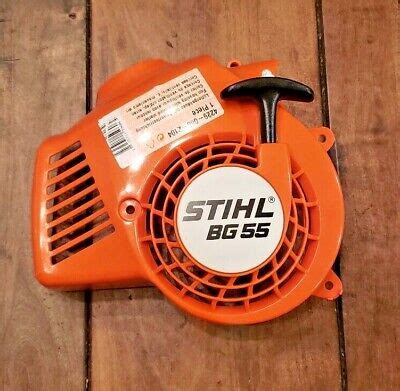 Outdoor Power Equipment Stihl BG55 BG85 Handheld Blower Recoil Rope Starter Assembly OEM 4229 ...