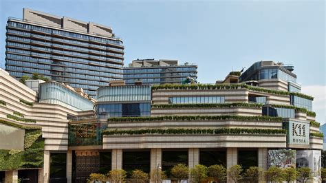 Living wall cascades down K11 Musea shopping centre in Hong Kong ...