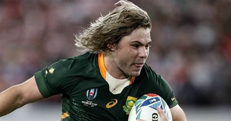 Rugby World Cup 2019: South Africa scrum-half Faf de Klerk expects 'massive battle in the air ...