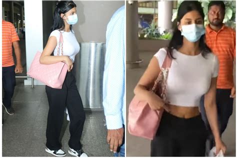 Suhana Khan Is Back From London, Spotted In A Cool Airport Look Donning ...