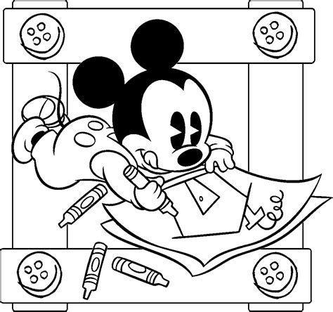 Free Printable Mickey Mouse Coloring Pages For Kids