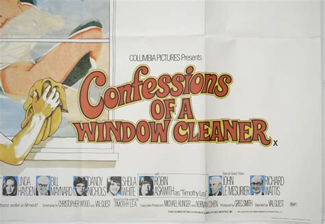 Confessions Of A Window Cleaner - Original Cinema Movie Poster From pastposters.com British Quad ...