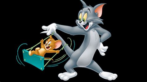 Tom And Jerry Cartoon Image In Black Background HD Cartoon Wallpapers | HD Wallpapers | ID #81170