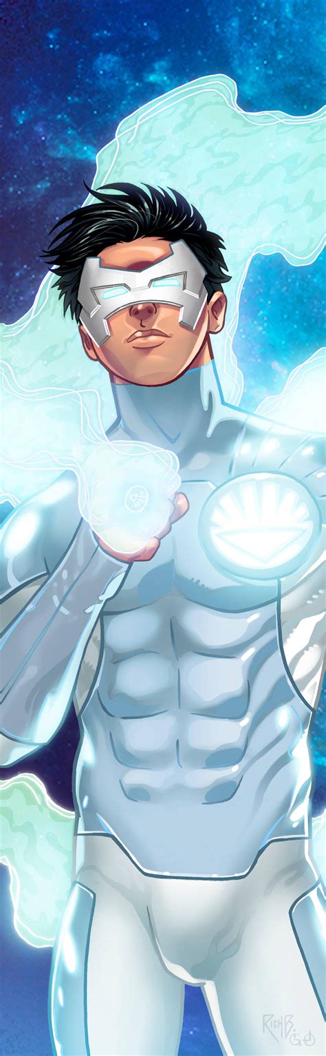 White Lantern Kyle Rayner Panel Art by RichBernatovech on DeviantArt