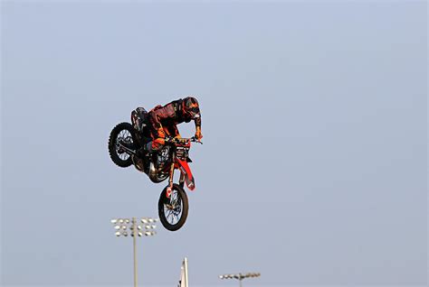 Dirt Bike Stunts - In The Air XX Photograph by Debbie Oppermann - Fine Art America