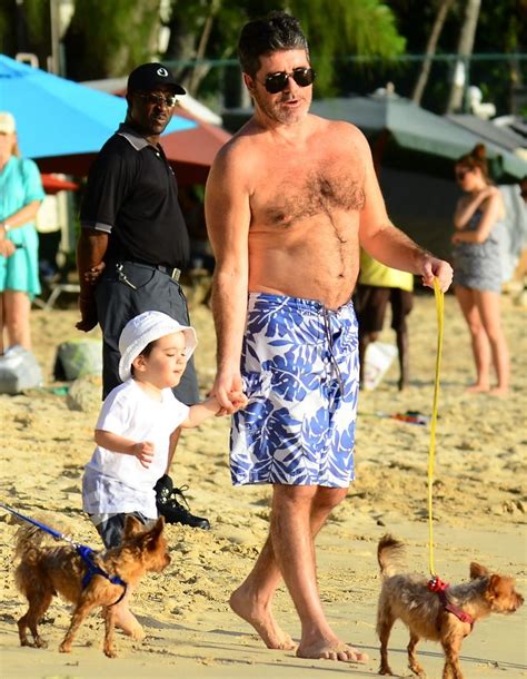 Simon Cowell Hits the Beach With His Adorable Son, Eric — See the Pics! Simon Cowell Son, Fav ...