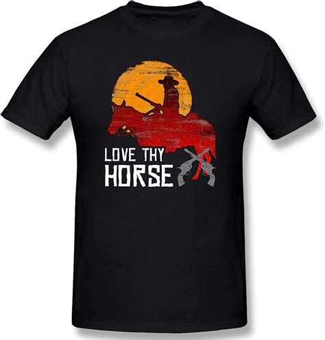 red Dead Redemption 2 - Black - Large: Amazon.co.uk: Clothing