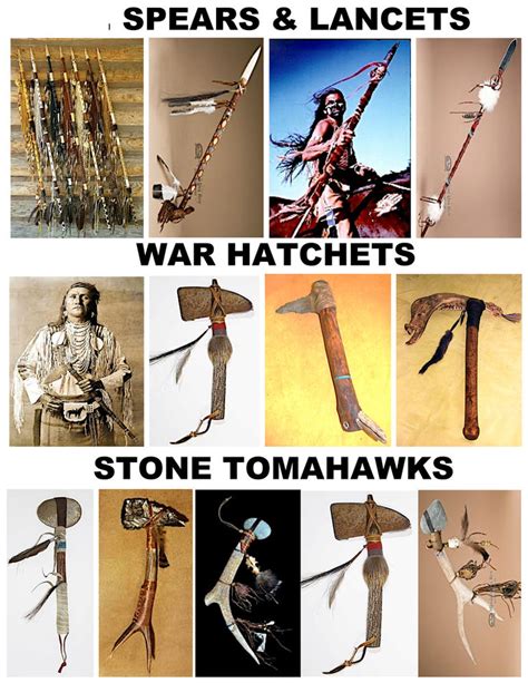 Twelve Native American Weapons