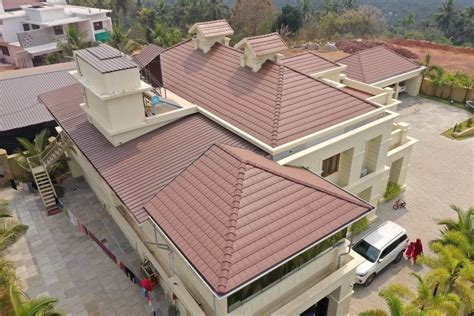 Clay Color Coated Tapco Flat Roof Tile Ceramic Roofing Tiles ...