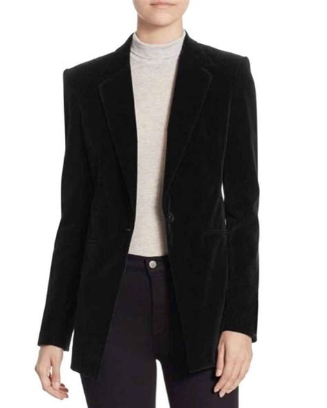 Charmed S03 Abigael Jameson-Caine Velvet Blazer | Poppy Drayton Blazer