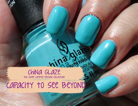 China Glaze Limited Edition The Giver Collection - Capacity to See Beyond ~ CoaSMom Fingernails ...