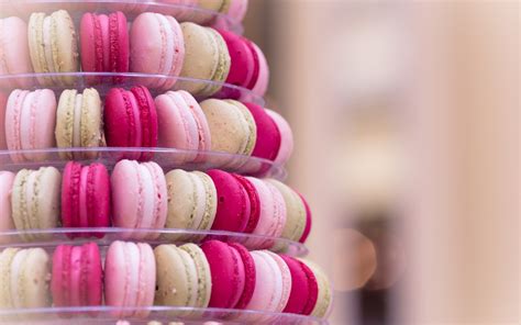 Macaron Sweets Bokeh HD Wallpaper - FreeHDWalls | Lecker, Essen