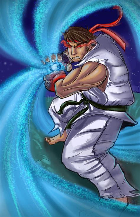 Ryu HADOUKEN! by diarcora on DeviantArt