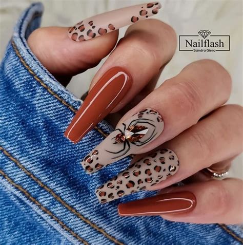 20+ Cute Leopard Print Nails For Fall - The Glossychic | Leopard print nails, Nails, Stylish nails