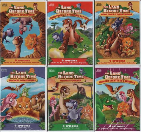 The Land Before Time DVD Lot NEW | Amazing adventures, Cartoon tv, Land before time