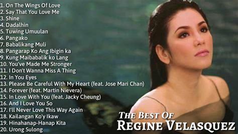 The Best Of Regine Velasquez Vol. 1 | Non-Stop Playlist - YouTube