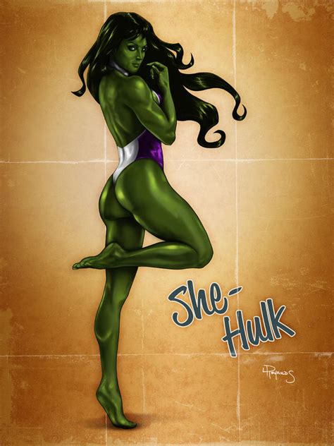 She-Hulk by vividfury on DeviantArt