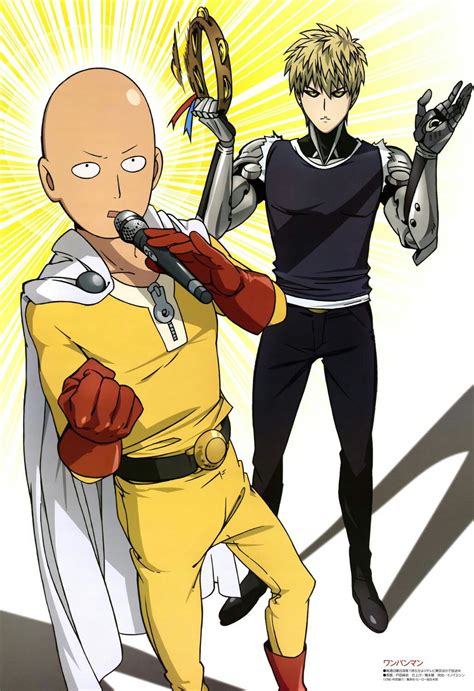 Saitama and Genos | One punch man, One punch man funny, One punch man anime