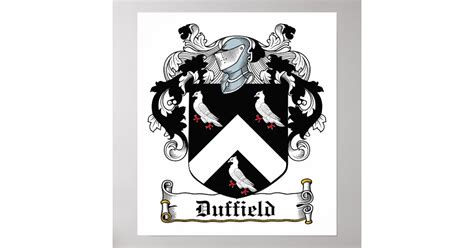 Duffield Family Crest Poster | Zazzle