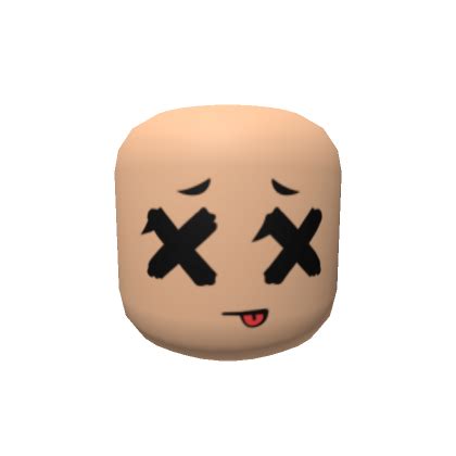 Anime Head - Silly Dead Face | Roblox Item - Rolimon's