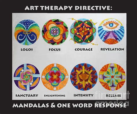 Art Therapy Directive Mandala by Anne Cameron Cutri | Art therapy directives, Mandala art ...