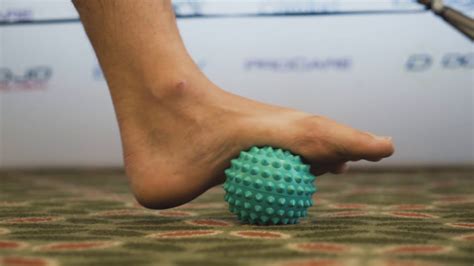 Spikey Ball for Plantar Fasciitis - FootPoint Podiatry - YouTube