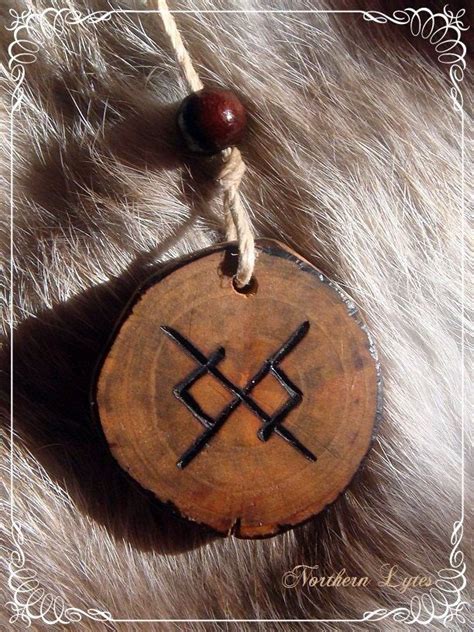 Love Rune Symbol / Celtic Symbol of Love Art and Harmony Rune Pendant ... - Rolph Hareposto