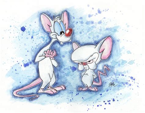 Pinky and the Brain by LukeFielding on deviantART | Zeichentrick, Disney tattoo ideen, Zeichnungen