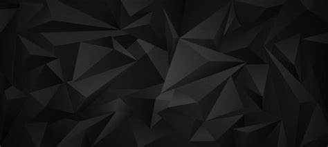 Premium Vector | Black dark 3d low poly geometric background . | Geometric background, Vector ...