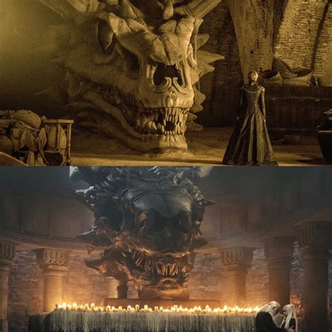 Skull of Balerion in Game of Thrones and House of the Dragon : r/gameofthrones