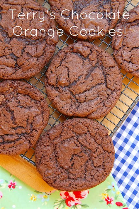 Terry's Chocolate Orange Cookies - Delicious Moist & Crunchy Cookies ...