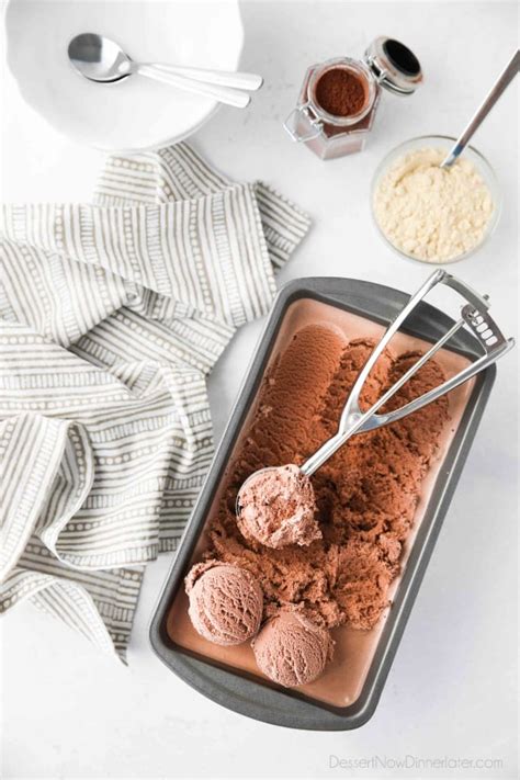 Chocolate Malt Ice Cream Recipe | Dessert Now Dinner Later