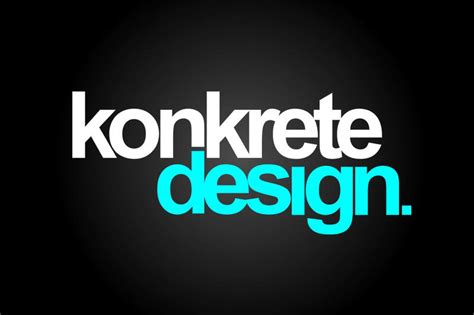 Konkrete Design Logo by loveisarevolution on DeviantArt