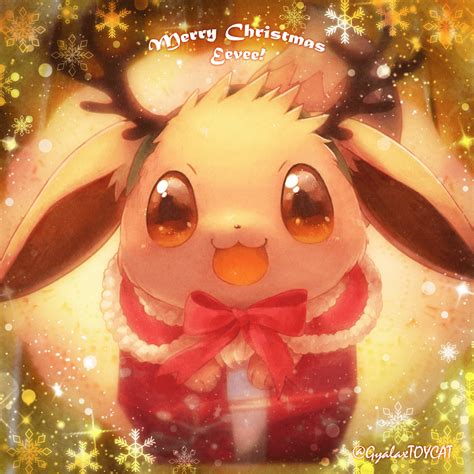 Christmas Eevee Wallpapers - Top Free Christmas Eevee Backgrounds ...